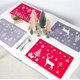 thumbnail image 5 of 12pcs Christmas Placemat, Christmas Doilies, Decorative Doilies, Dining Table Mat, Red Noel Placemat, Rectangular Pvc Placemat, 5 of 5