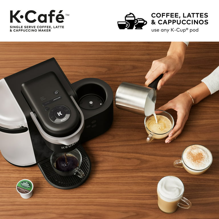 Keurig K-Cafe SMART Coffee, Latte, Cappuccino Maker Comparison All 3 K-Cafe  Machines 