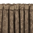 thumbnail image 5 of Elrene Home Fashions Mia Beaded Scallop Valance, Taupe, 52" x 19", 5 of 6