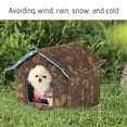 thumbnail image 4 of Estbridg Winter House With Self Warming Pad-Outdoor Indoor Weather-proof Heat Insulated Shelter Enclosure For Cats Dogs Rabbits- Portable Water-proof Tent For Feral, 4 of 9