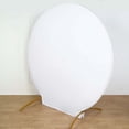 thumbnail image 2 of Efavormart 7.5ft White 2-Sided Spandex Fit Round Wedding Arch Backdrop Cover, 2 of 11