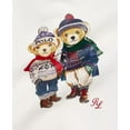 thumbnail image 3 of Polo Ralph Lauren WHITE Baby Fleece Polo Bears Coverall, US 6M, 3 of 3