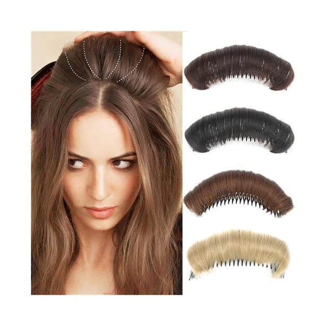 Synthetic Hair Bun Invisible Comb Wig Clip Styling Adds Women's Hair Volume Hair Pads