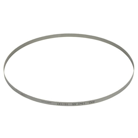 Klutch Portable Band Saw Blade, 44in. x 7/8in. x 1/2in. 10/14 TPI, for Non-Ferrous Metals   Mild Steel