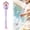 Purple, variant on Magic Wand Water Squirter, Spinning Spray Gun with Pull-Out Pump Action, Outdoor Summer Beach Pool Party Water Blaster