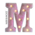 thumbnail image 6 of Room Decor, Pink Party Decorations,Girls Room Decor, Glitter Light Up Letters, Alphabet Letter Sign for Night Light Birthday Party Girls Gifts, Home Bar Decoration, 6 of 6