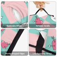 thumbnail image 6 of Unicorn and Heart Pink Pattern Teens Toddler Nap Mat with Pillow, Sleeping Mat Bag for Preschool Daycare 59"x22", 6 of 6