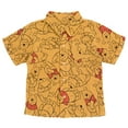 thumbnail image 3 of Disney Winnie the Pooh Infant Baby Boys Hawaiian Button Down Shirt and Shorts Orange 12 Months, 3 of 5