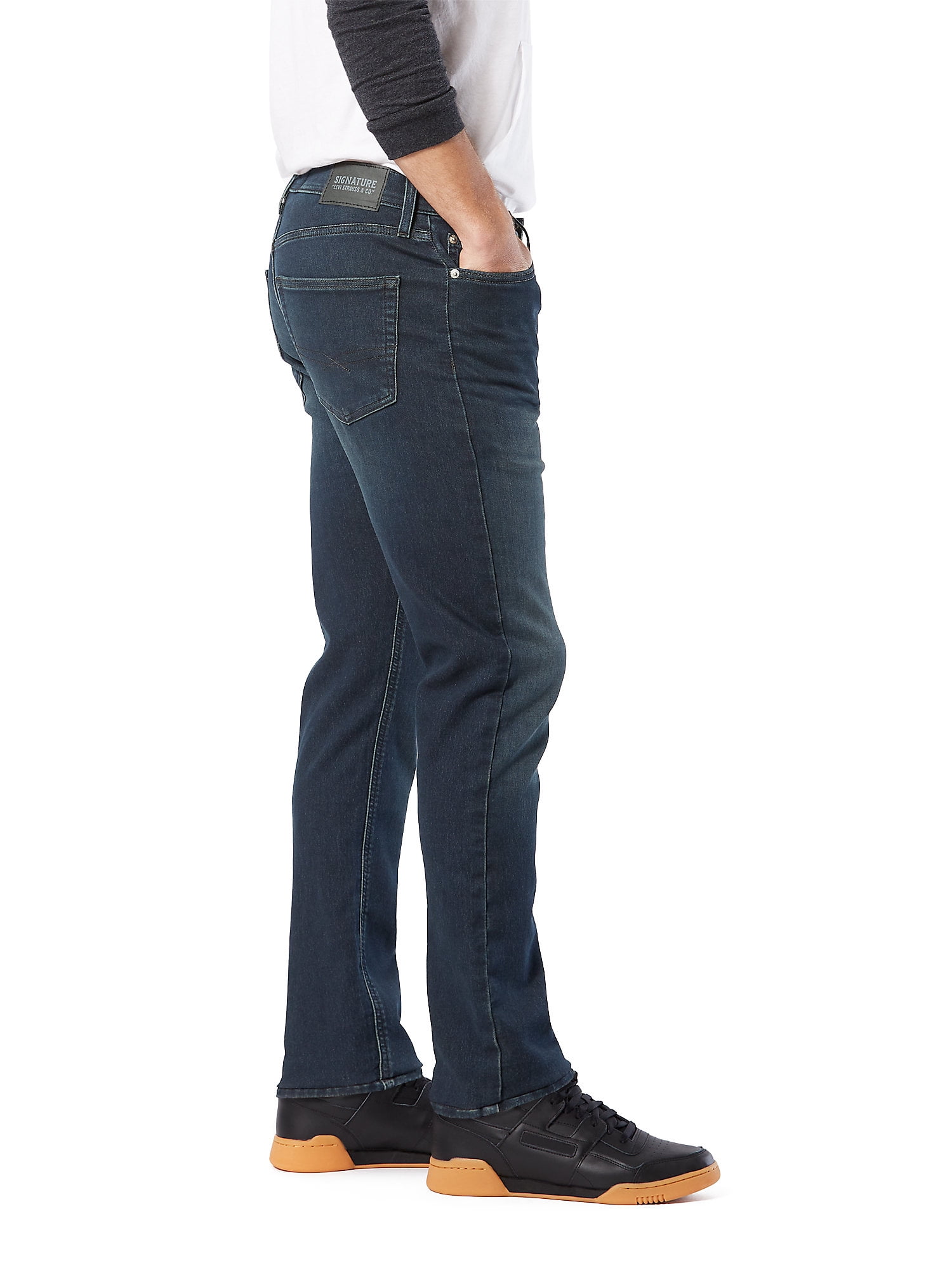 Levi Strauss Signature Men's Regular Taper Fit Jeans