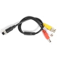 thumbnail image 2 of M12 4Pin cabeza de aviación hembra a BNC/RCA/DC CCTV Cámara AV Cable adaptador, 2 of 6