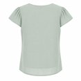 thumbnail image 2 of Blusa George para Mujer, Manga Corta Sage Talla Eg, 2 of 4