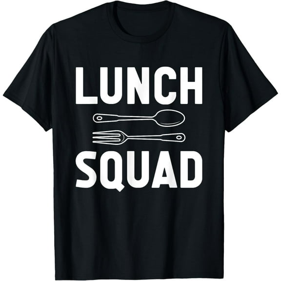 Premium Comfort - Lunch Squad Design School Cafeteria - Lunch Lady T-Shirt