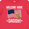 thumbnail image 4 of Inktastic Military Dad Welcome Home USA Flag Boys or Girls Baby T-Shirt, 4 of 5