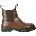 thumbnail image 4 of bravo! Men Waterproof Winter Boot MARK-2 Chelsea Boot Fur Lined with Double Gore Brown, 4 of 7