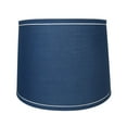 thumbnail image 3 of Urbanest 14" French Drum With White Trim Lampshade, Gray, 3 of 5