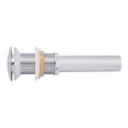 thumbnail image 1 of 1pc Non-Overflow Pop Up Drain, G1 1/4 Inch Brass Bathroom Basin Sink Pop Up Drain Assembly Color Selections, 1 of 8