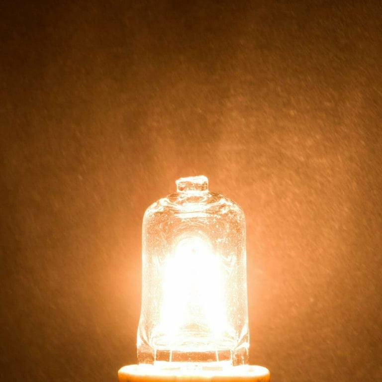 Simba Lighting Halogen Light Bulb G9 T4 25W JCD Bi-Pin 120V, Dimmable,  2700K Warm White, 10-Pack 