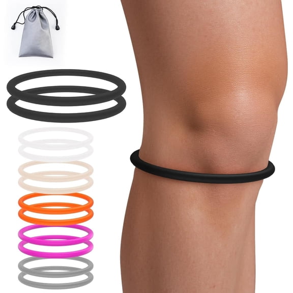 High Elasticity Silicone Patella Strap for Knee Support and Pain Relief During Exercise and Rehabilitation