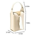 thumbnail image 2 of TaTaai 4Pcs Car Tissue Holder, PU Leather Tissue Holder, Tissue Box for Car Backseat, 2 of 6