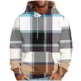 thumbnail image 2 of Styesk Sweatshirts pour Hommes, Sweat à Capuche Imprimé à Manches Longues et Amples, 2 of 5