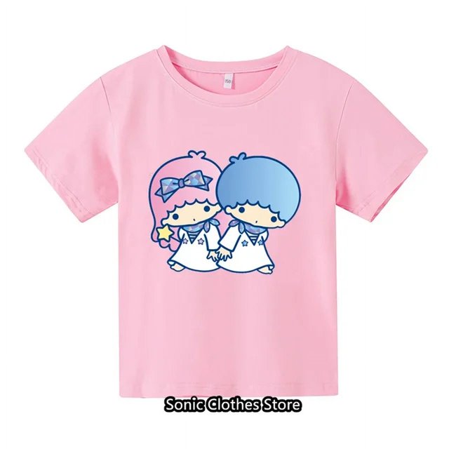 Enfants ma mélodie T-shirt été Hello Kitty enfants dessin animé filles décontracté à manches courtes T-shirt bébé garçon vêtements hommes femmes vêtements