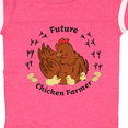thumbnail image 4 of Inktastic Future Chicken Farmer-mother Hen and Chicks Boys or Girls Baby Bodysuit, 4 of 5