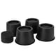 thumbnail image 1 of BTSD-home Elevadores de Cama Redondos Elevadores de Muebles Resistentes de 3 Pulgadas Elevadores de Sillas de Mesa Elevadores de 10000 Libras Elevadores de 2,5 Pulgadas Juego de 4 Piezas (Negro), 1 of 1
