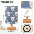 thumbnail image 2 of Yayeee Table Lamp for Bedroom Nightstand LED Portable Bedside Warm Light, Bear Dot Pattern, 2 of 7