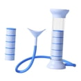 thumbnail image 4 of Entrenador de respiración, equipo para mejorar la fuerza y ​​la resistencia, ejercitador pulmonar Azul, 4 of 9