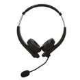 thumbnail image 2 of Auriculares inalámbricos con micrófono, binaurales, 2,4 G, Bluetooth 5.0, con transmisor USB para oficina y negocios., 2 of 14