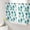 Green, variant on Blue Floral Sheer Curtains for Living Room Bedroom Vintage Cornflower Leaves Rustic Plants Sheer Curtains 54 Inch Long 2 Panels Set Light Filtering Curtain Window Treatments Drapes for Dining Room