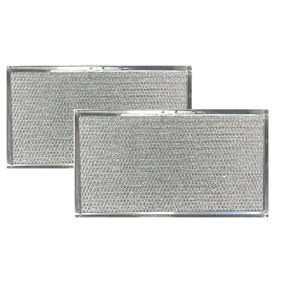 Air Filter Factory 8-1/2 x 11-1/4 x 3/32 Aluminum Grease Filters 2-Pack (Sold without manufacturer warranty)