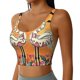 thumbnail image 2 of Balery Halloween Flamingos Sujetadores deportivos con espalda cruzada para mujer, acolchados, sin costuras, de alto impacto, ideales para yoga, gimnasio, entrenamiento y fitness.-Medium, 2 of 8