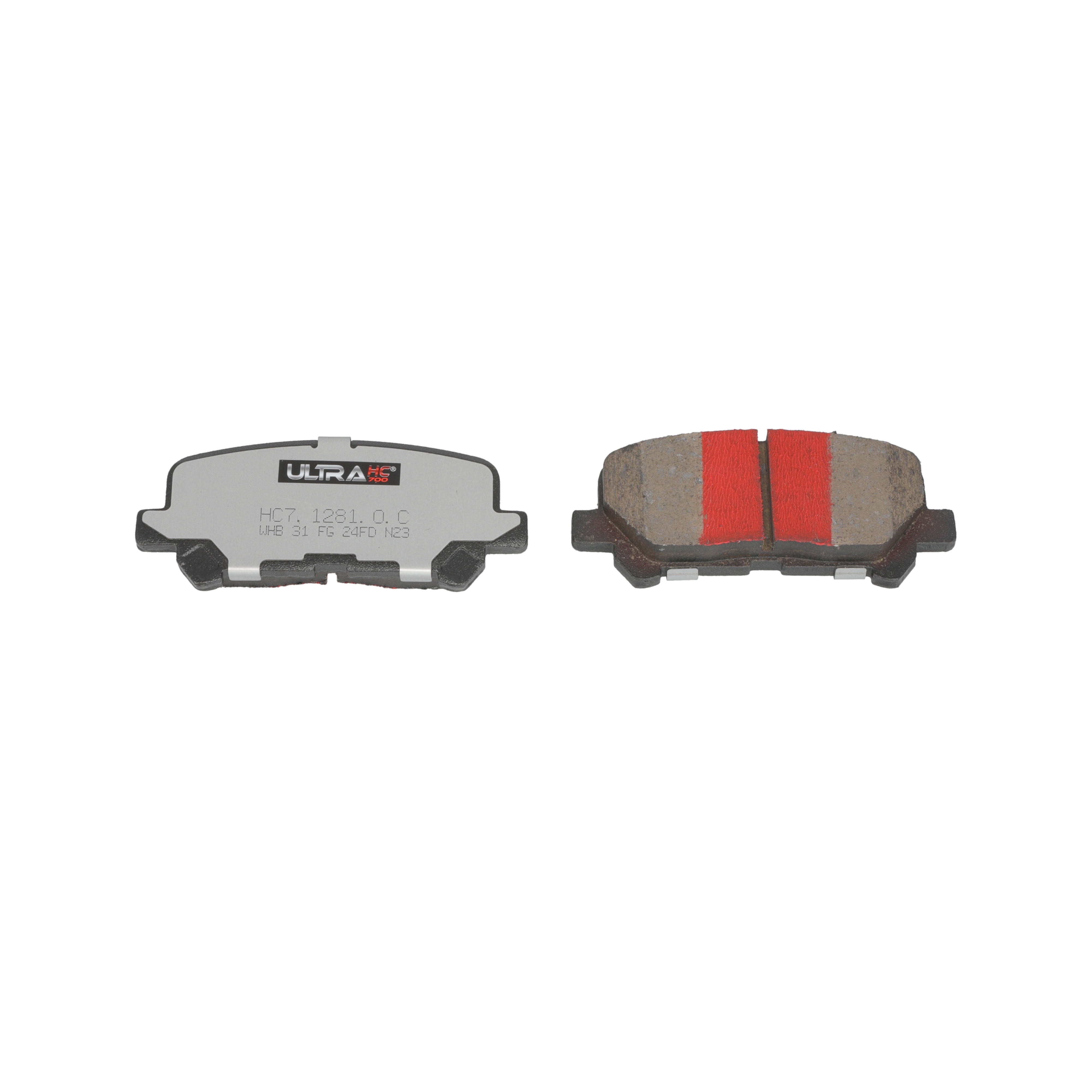 UltraHC 700 Brake Pad Set, Rear HC7.1281.0.C, Honda Odyssey 2017-2011