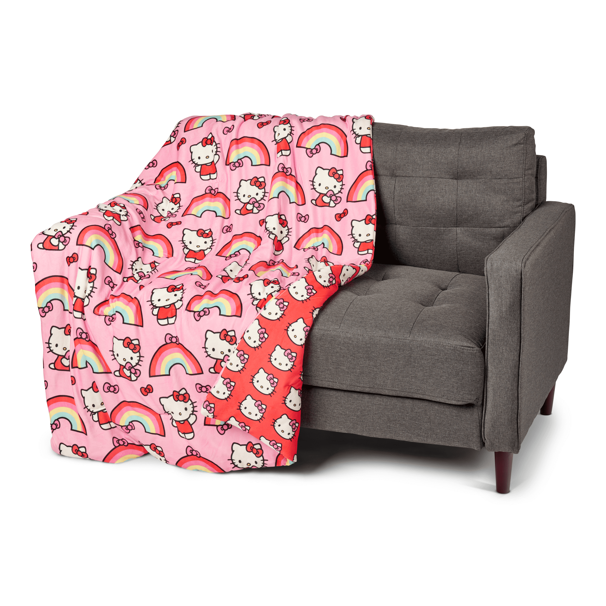 Hello Kitty Kids Squishy Cloud Throw Blanket, 46 x 60 inches