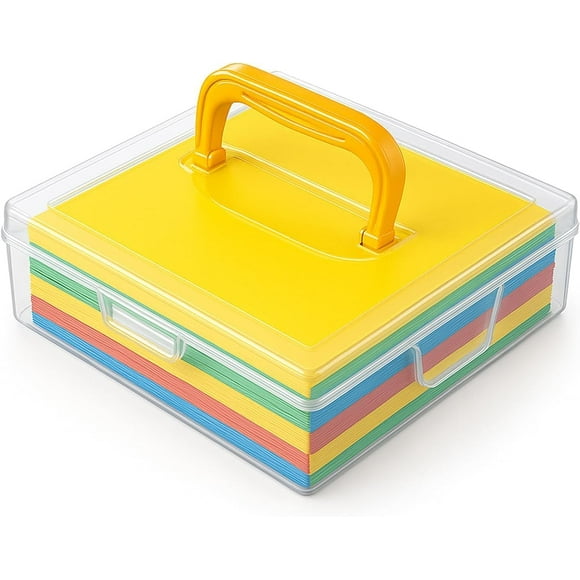 Caja de Almacenamiento de Papel Origami JapanBargain 15x15 cm 400 Hojas