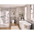 thumbnail image 2 of Moen YB0218CH Doux 18-Inch Single Towel Bar, Chrome, 2 of 6
