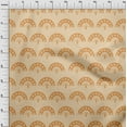 thumbnail image 4 of oneOone Georgette Viscose Dark Beige Fabric Asian Japanese Dress Material Fabric Print Fabric By The Yard 42 Inch Wide, 4 of 4