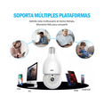 thumbnail image 5 of Foco Con Camara De Seguridad Wifi 2mp Lab.G, Blanca, 5 of 5