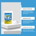 thumbnail image 6 of 100g Drain Cleaner Powder for Kitchen Sink and Bathroom Pipe, Powerful Pipe Cleaner Powder for Grease Removal and Odor Eliminator for Daily Drain Maintenance, 6 of 9