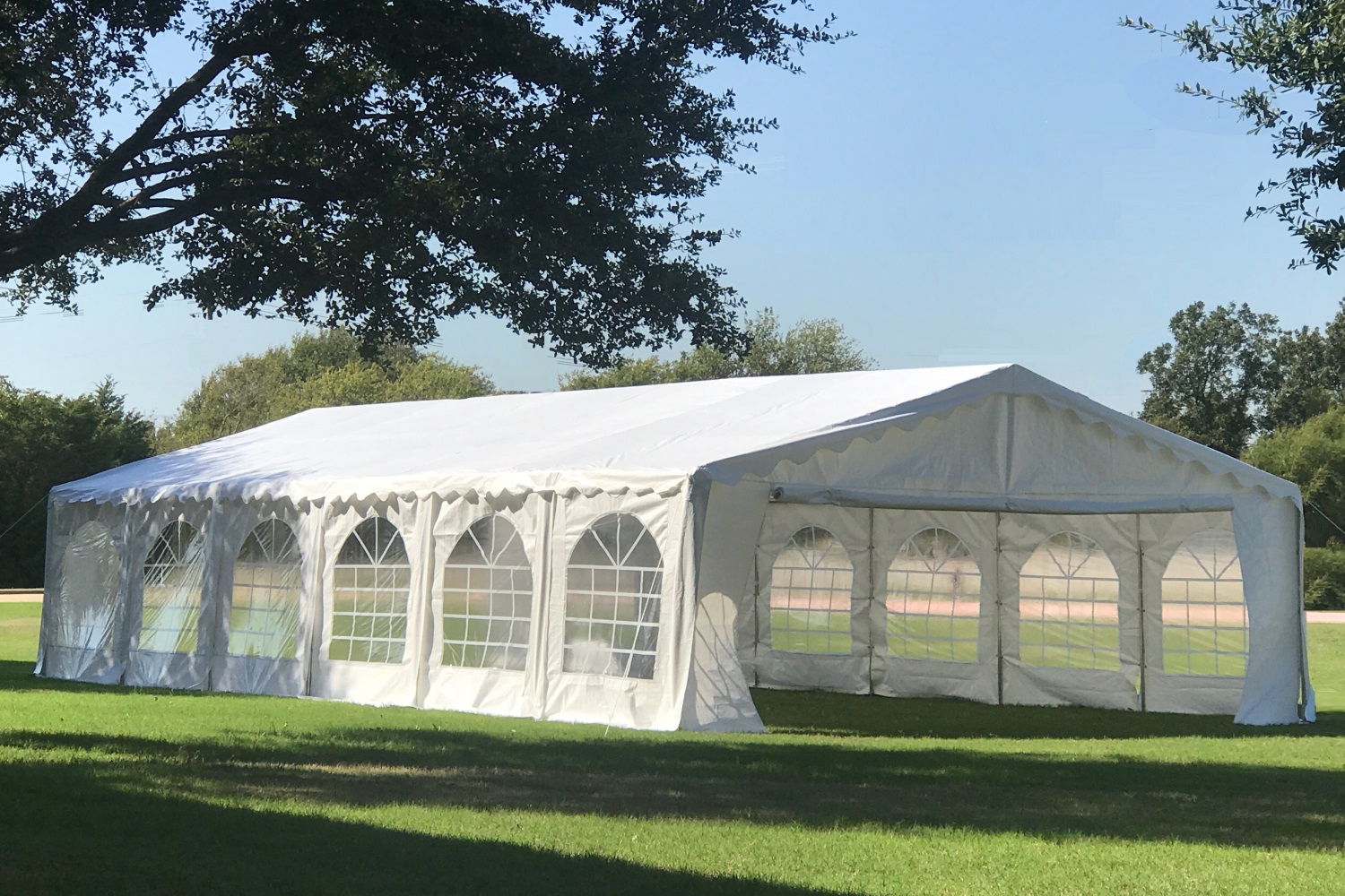 Outsunny 29' x 20' White Event Outdoor 