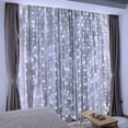 thumbnail image 2 of Adorno colgante navideño con forma de gota, 8 modos, alimentado por USB, cadena de luces LED para Navidad, boda, fiesta, árbol, decoración del hogar, 2 of 5
