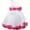 Hot Pink, variant on DPOIS Girls Princess Pageant Flower Girl Dress Wedding Bridesmaid Tulle Prom Ball Gown White 12