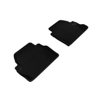 3D MAXpider Custom Fit Kagu Floor Mat (Black) Compatible with BMW 4 Series 2014-2020 - R2