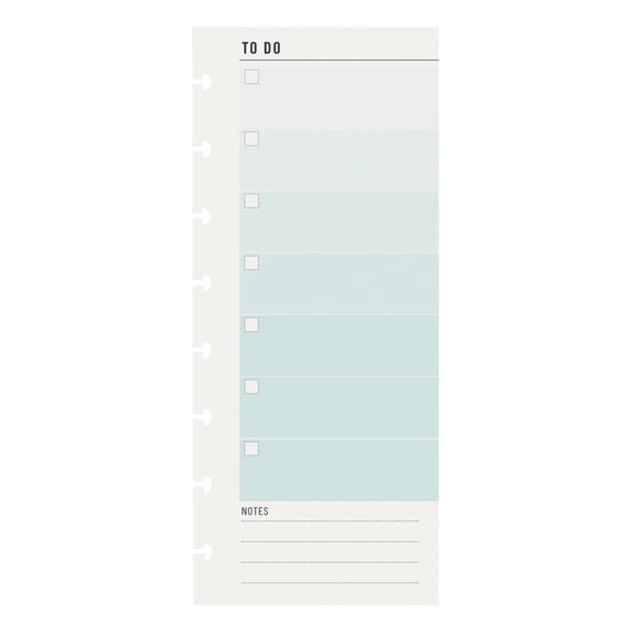 TUL® Discbound Notebook Task Pads, To Do Pack, 3" x 7-1/2", 50 Sheets, Mint