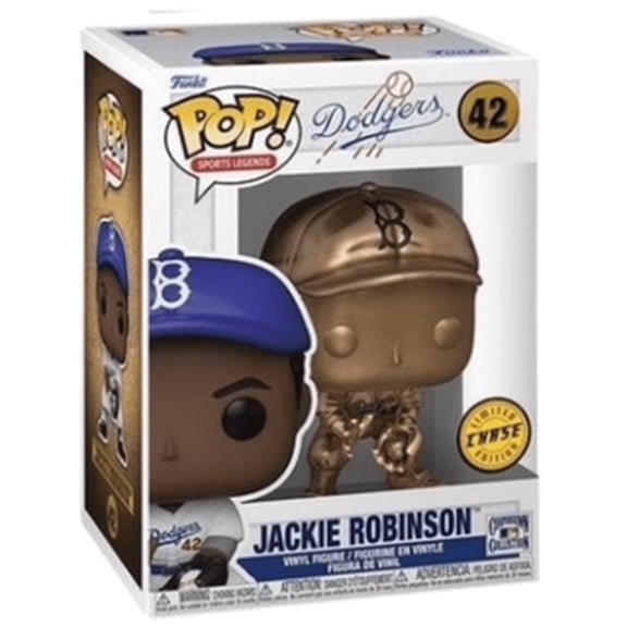 Funko Pop Jackie Robinson 42 Chase Variant Vinyl Figure