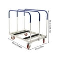 thumbnail image 5 of Drywall Cart Dolly Panel Cart Dolly 1000 LBS Heavy Duty Plants Plate Handling, 5 of 15