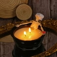 thumbnail image 6 of Halloween Decor - Candles and Candle Holders - Skeleton Frame Bathing Skeleton Candle - Halloween Skeleton Candle Lounging In a Cozy Skeleton Designs for Farmhouse Skeleton Ideas Candles Decorate, 6 of 9