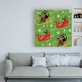 thumbnail image 3 of Trademark Fine Art 'Merry Making Pattern IIC' Canvas Art by Veronique Charron, 3 of 3