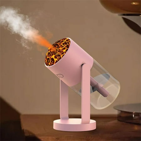 

PNNJI Modern Teen Flame Lamp Humidifier USB Humidifier Household Water Replenishment Atomizer Back to College Clearance 2025 New (X)